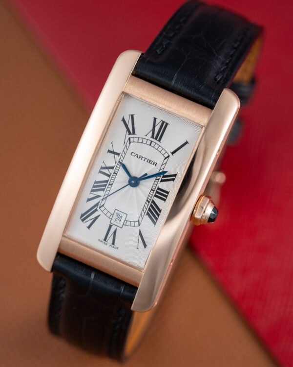 Cartier Tank Americaine Pink Gold Automatic Ref. 2620030 - Image 3